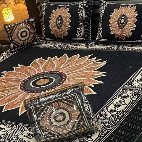 Velvet Jaquard Bedsheets