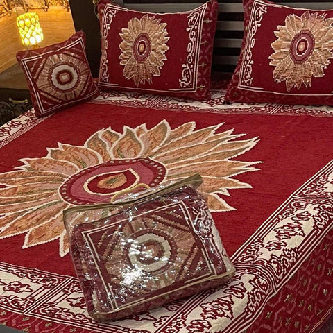Velvet Jaquard Bedsheets