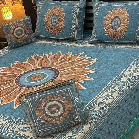 Velvet Jaquard Bedsheets