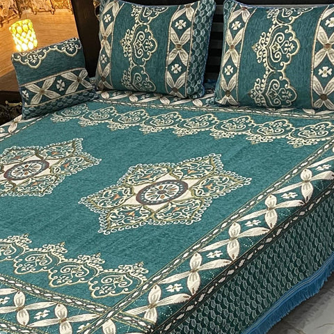 Velvet Jaquard Bedsheets