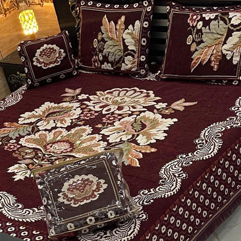 Velvet Jaquard Bedsheets
