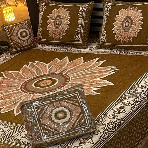 Velvet Jaquard Bedsheets