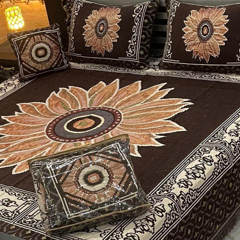Velvet Jaquard Bedsheets