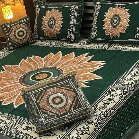 Velvet Jaquard Bedsheets