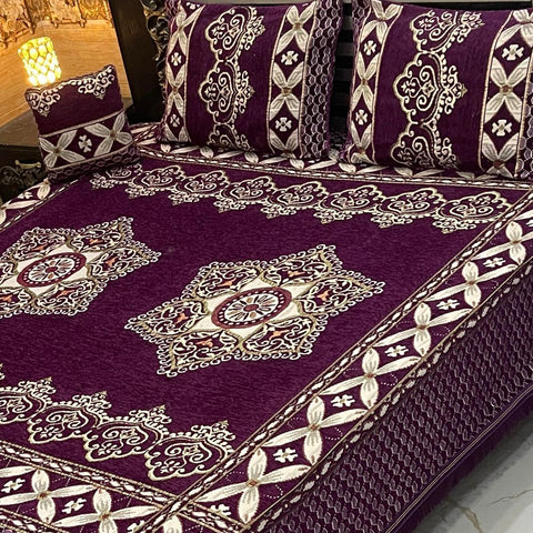 Velvet Jaquard Bedsheets