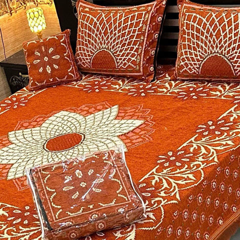 Velvet Jaquard Bedsheets