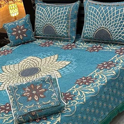Velvet Jaquard Bedsheets