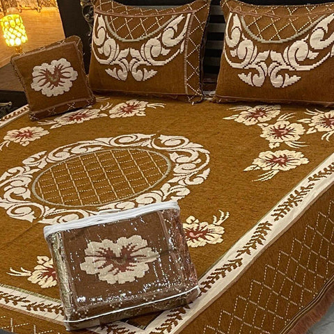 Velvet Jaquard Bedsheets