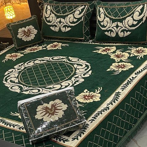 Velvet Jaquard Bedsheets