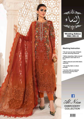 Maria B Chiffon 3 piece suit
