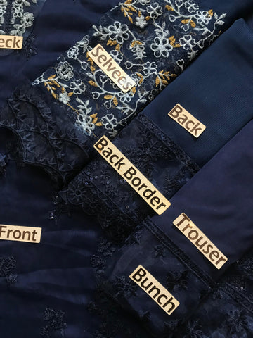 Azure Chiffon 3PC (Blue)