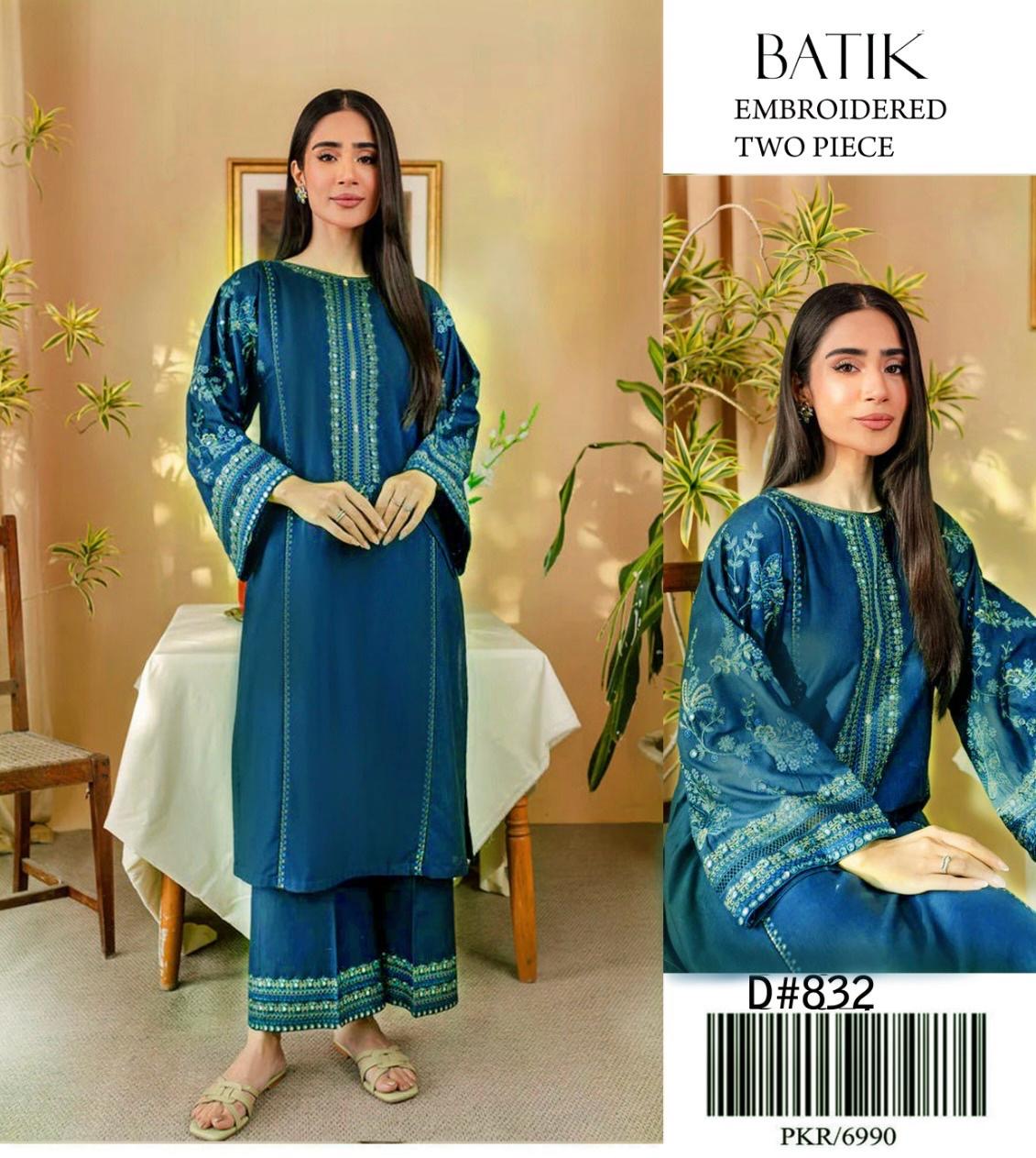 Batik 2PC Emb