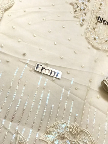 Organza Embroidered 3PCS
