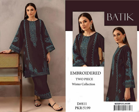 Batik Embroidered 2pc