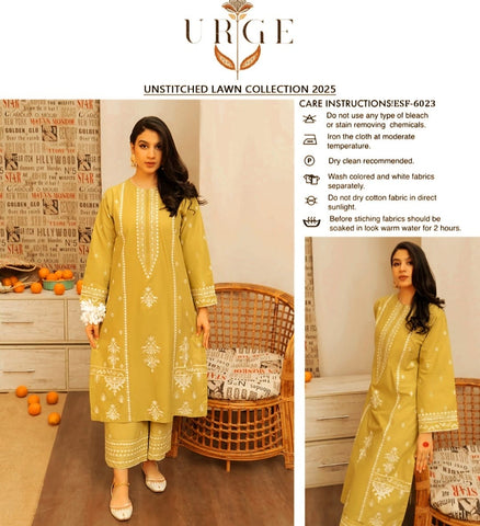 Urge Emb Lawn 2Pc