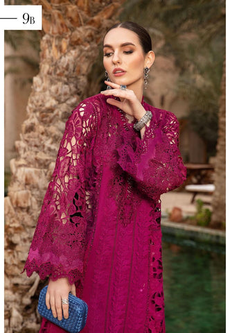 Maria B Emb Lawn 3Pc