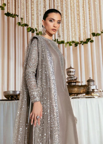 Hussain Rehan Net 3PC (Grey)