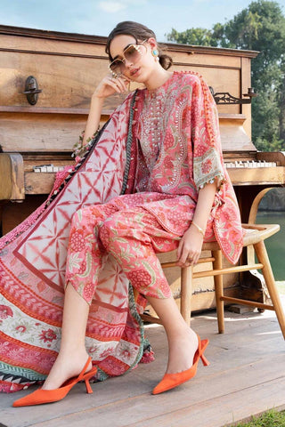 Maria B Emb Lawn 3Pc