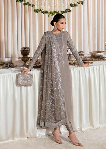 Hussain Rehan Net 3PC (Grey)
