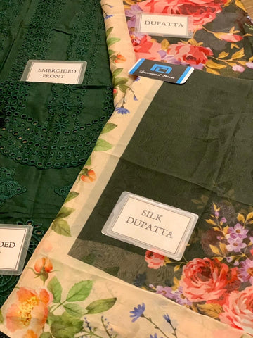 Saira Rizwan Emb Lawn 3Pc