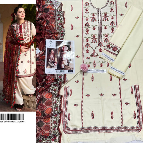 Maria B lawn 3Pc
